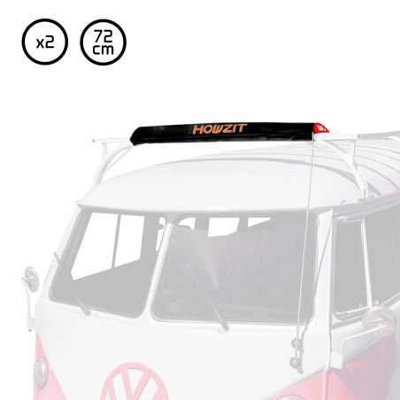 Telakeni Lot de 4 barres de toit J-Bar pour kayak, support de canoë pour  SUV, voitures, camions, jeeps : : Sports et Plein air