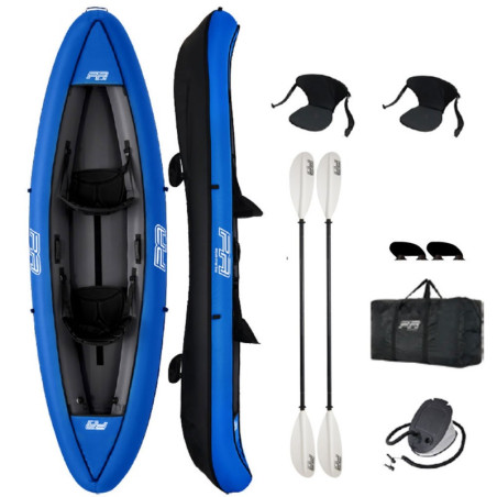 Kayak gonflable reconditionné aquamarina pure air 330