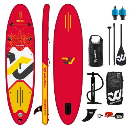 PACK PADDLE GONFLABLE WOW CRUISER 10.6 + SAC ETANCHE + ADAPTATEUR