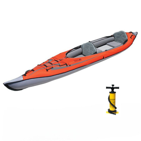 KAYAK GONFLABLE ADVANCED ELEMENTS FRAME CONVERTIBLE ELITE ROUGE