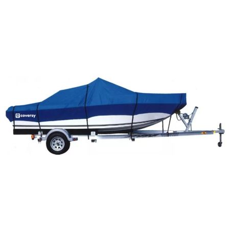 HOUSSE TRANSPORT BATEAU BLEU COVERSY Bateau de 300 à 350 cm de long x 150 cm de large