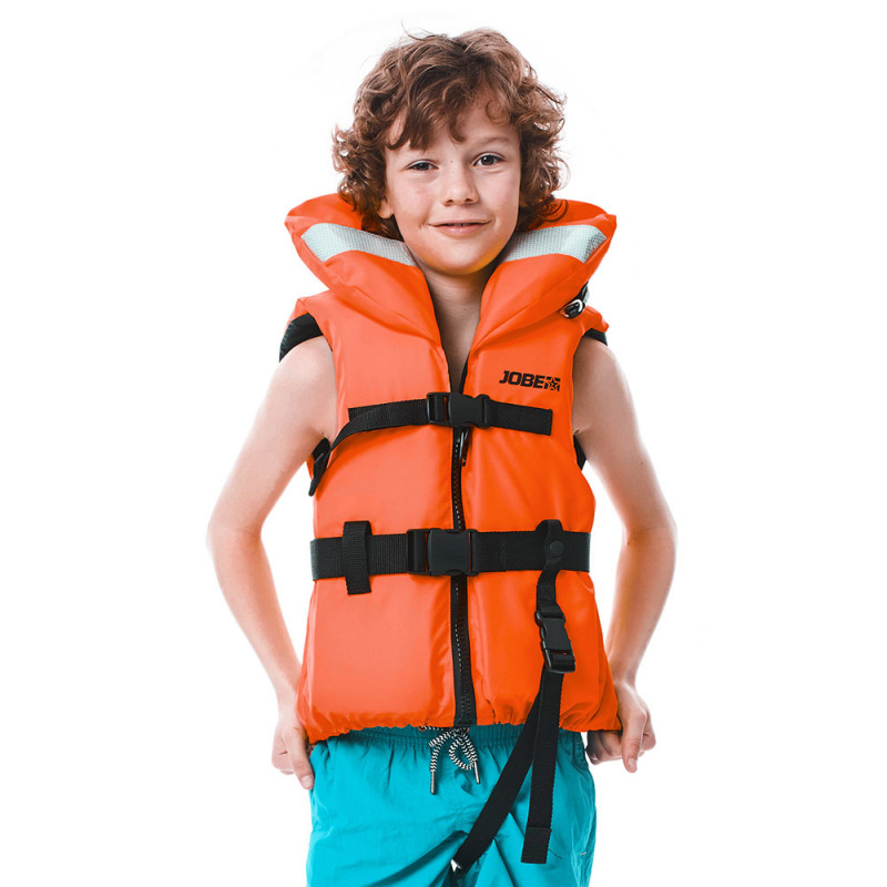 Gilet de sauvetage enfant ET adulte 100N Jobe Comfort Boating Jaune Taille  60-90 Kg